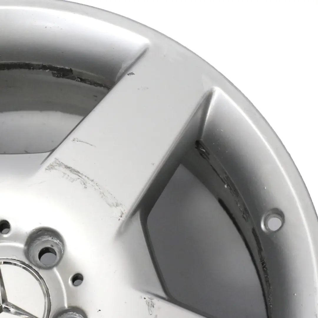 Mercedes W164 Silberne Leichtmetallfelge 8,5J 19" ET:58 5 Speichen - SKU A1644011802-1 - Teilenummer A1644011802