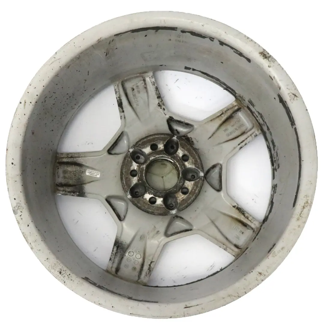 Alloy Rim 8,5J 19" ET:58 5 Spoke to Mercedes W164 X164 Silver Wheel with Part number A1644011802 Mercedes W164 X164 Silver Wheel Alloy Rim 8,5J 19" ET:58 5 Spoke - SKU A1644011802-1 - Part number A1644011802