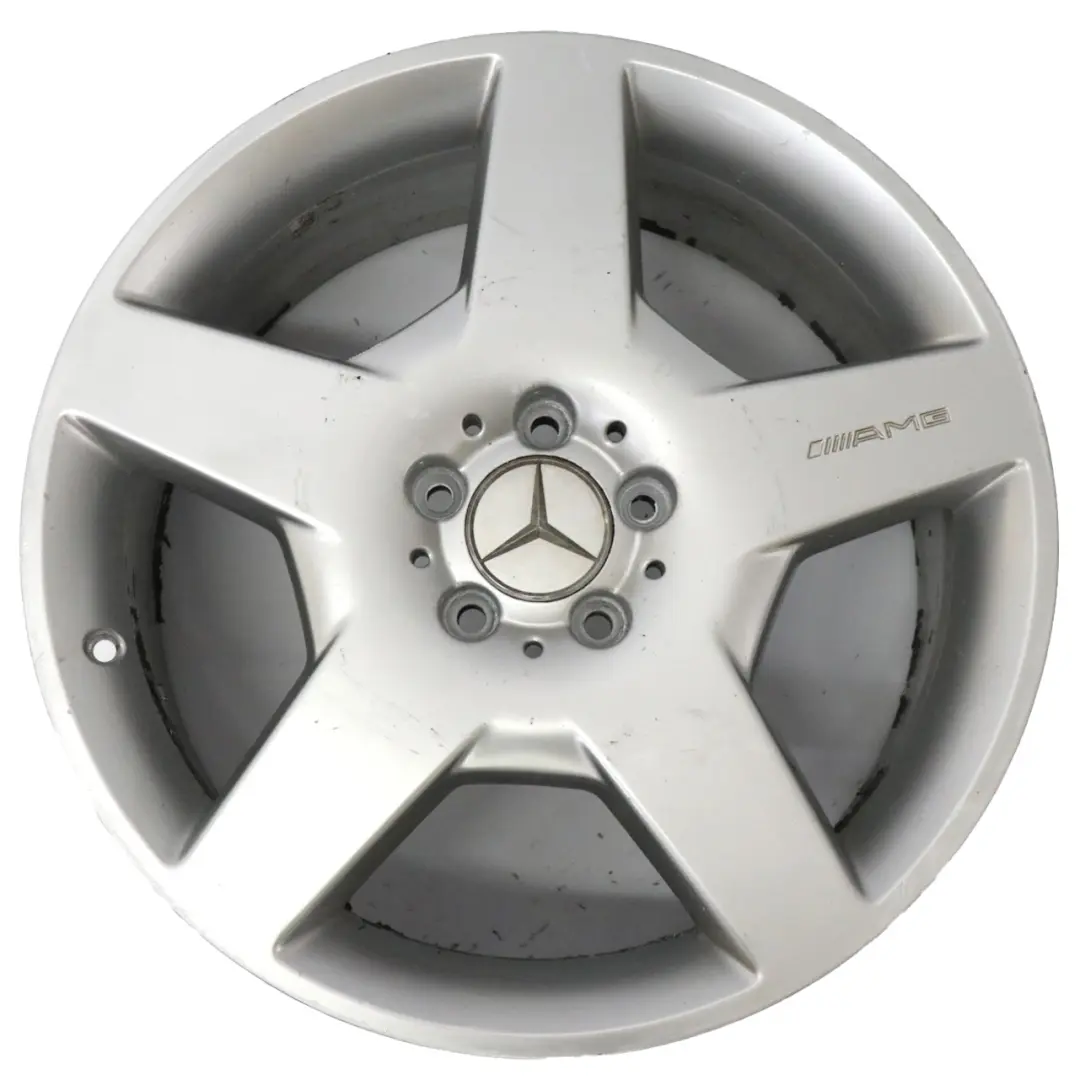 jante alliage argent 8,5J 19" ET:58 5 branches pour Mercedes W164 X164 à propos du numéro de pièce A1644011802 Mercedes W164 X164 jante alliage argent 8,5J 19" ET:58 5 branches - SKU A1644011802-2 - Numéro de pièce A1644011802