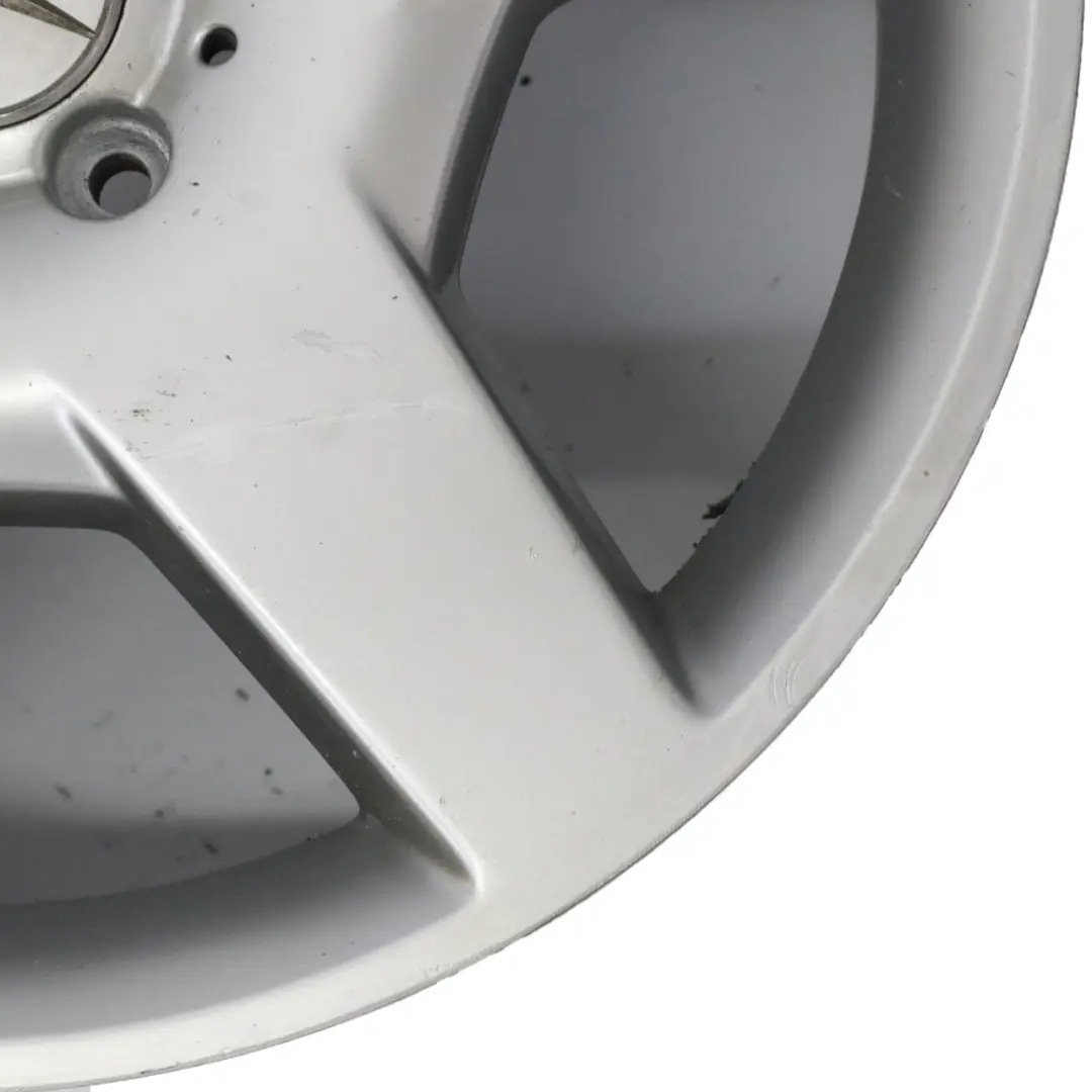 Mercedes W164 X164 jante alliage argent 8,5J 19" ET:58 5 branches - SKU A1644011802-2 - Numéro de pièce A1644011802