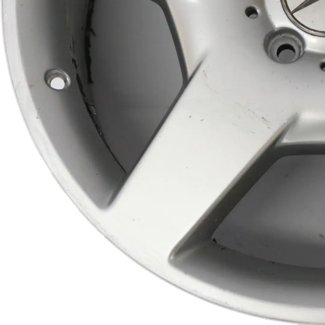 Mercedes W164 X164 jante alliage argent 8,5J 19" ET:58 5 branches - SKU A1644011802-2 - Numéro de pièce A1644011802