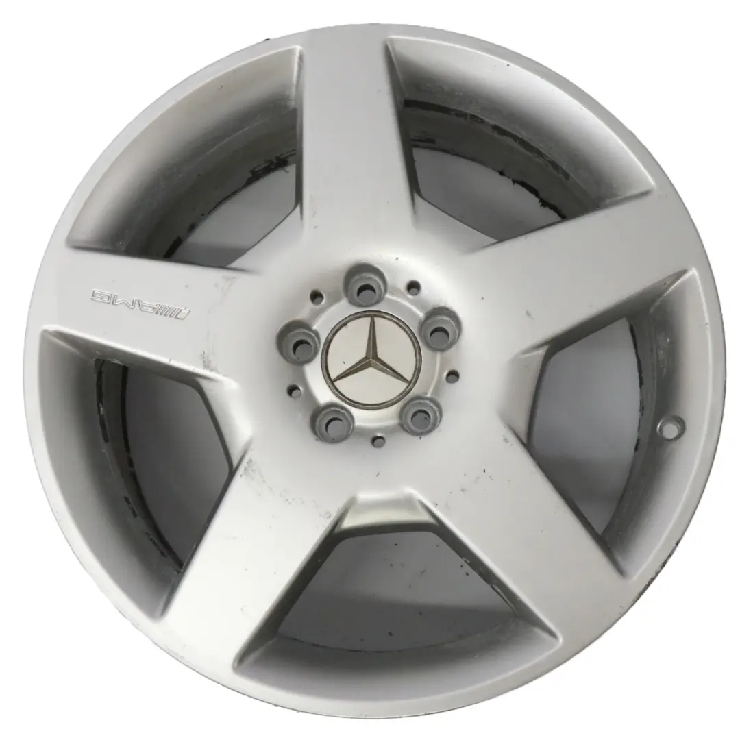 Alloy Rim 8,5J 19" ET:58 5 Spoke to Mercedes W164 X164 Silver Wheel with Part number A1644011802 Mercedes W164 X164 Silver Wheel Alloy Rim 8,5J 19" ET:58 5 Spoke - SKU A1644011802-3 - Part number A1644011802