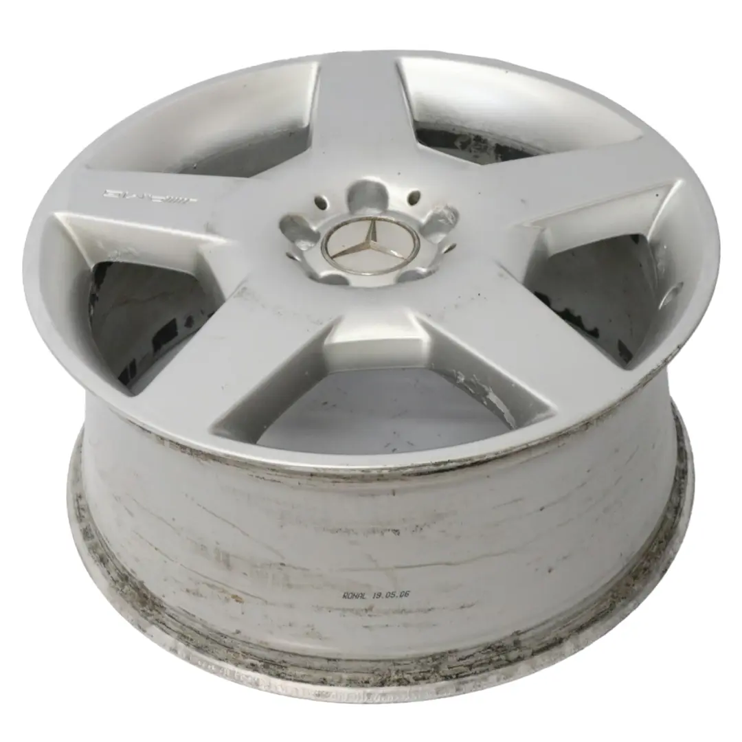 Alloy Rim 8,5J 19" ET:58 5 Spoke to Mercedes W164 X164 Silver Wheel with Part number A1644011802 Mercedes W164 X164 Silver Wheel Alloy Rim 8,5J 19" ET:58 5 Spoke - SKU A1644011802-3 - Part number A1644011802