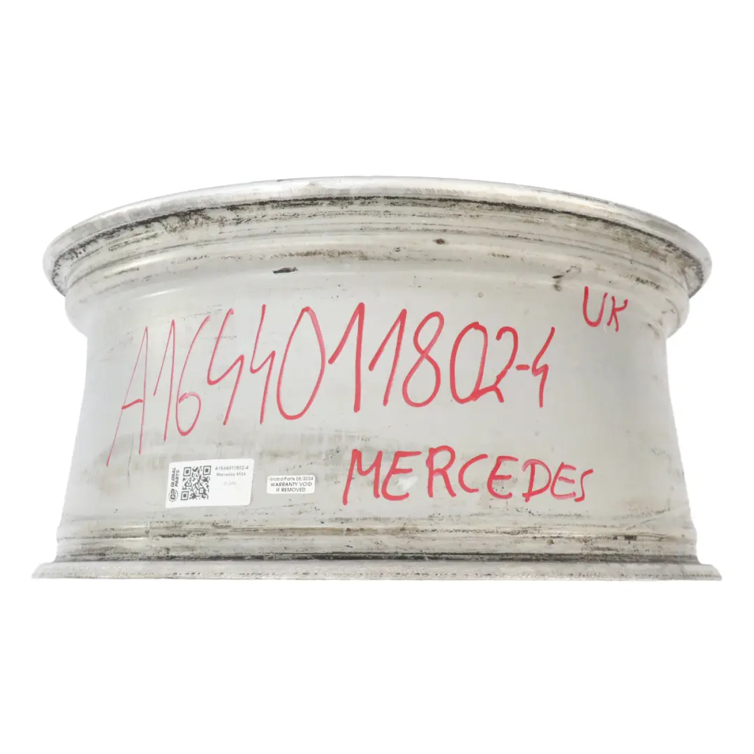 Alloy Rim 8,5J 19" ET:58 5 Spoke to Mercedes W164 X164 Silver Wheel with Part number A1644011802 Mercedes W164 X164 Silver Wheel Alloy Rim 8,5J 19" ET:58 5 Spoke - SKU A1644011802-4 - Part number A1644011802