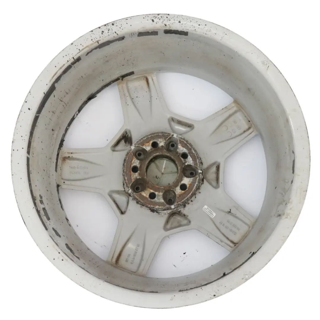 Alloy Rim 8,5J 19" ET:58 5 Spoke to Mercedes W164 X164 Silver Wheel with Part number A1644011802 Mercedes W164 X164 Silver Wheel Alloy Rim 8,5J 19" ET:58 5 Spoke - SKU A1644011802-4 - Part number A1644011802