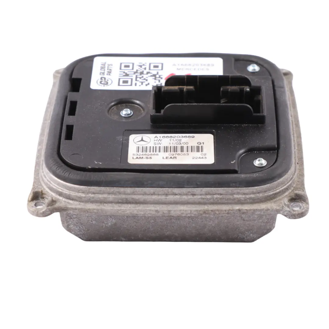 W218 Unità controllo ballast fari allo xeno per Mercedes ML W166 CLS con numero di parte A1668203689 Mercedes ML W166 CLS W218 Unità controllo ballast fari allo xeno - SKU A1668203689 - Numero di parte A1668203689
