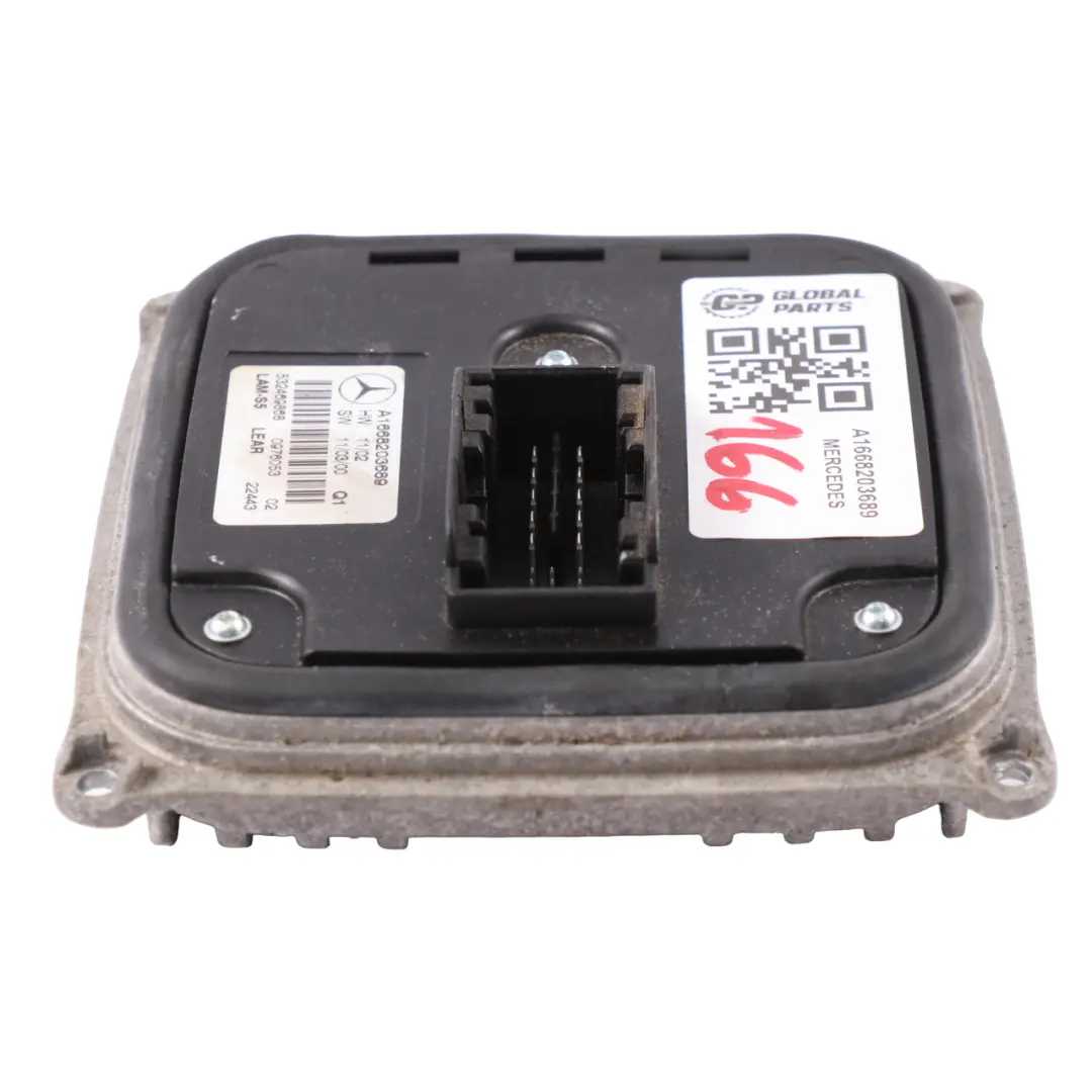 Mercedes ML W166 CLS W218 Xenon Headlight Ballast Control Unit - SKU A1668203689 - Part number A1668203689