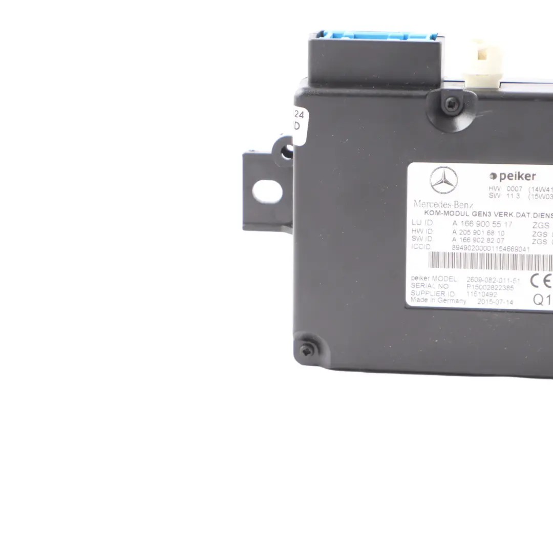 Mercedes W207 Telematik Kommunikations Steuergerät Modul - SKU A1669005517 - Teilenummer A1669005517