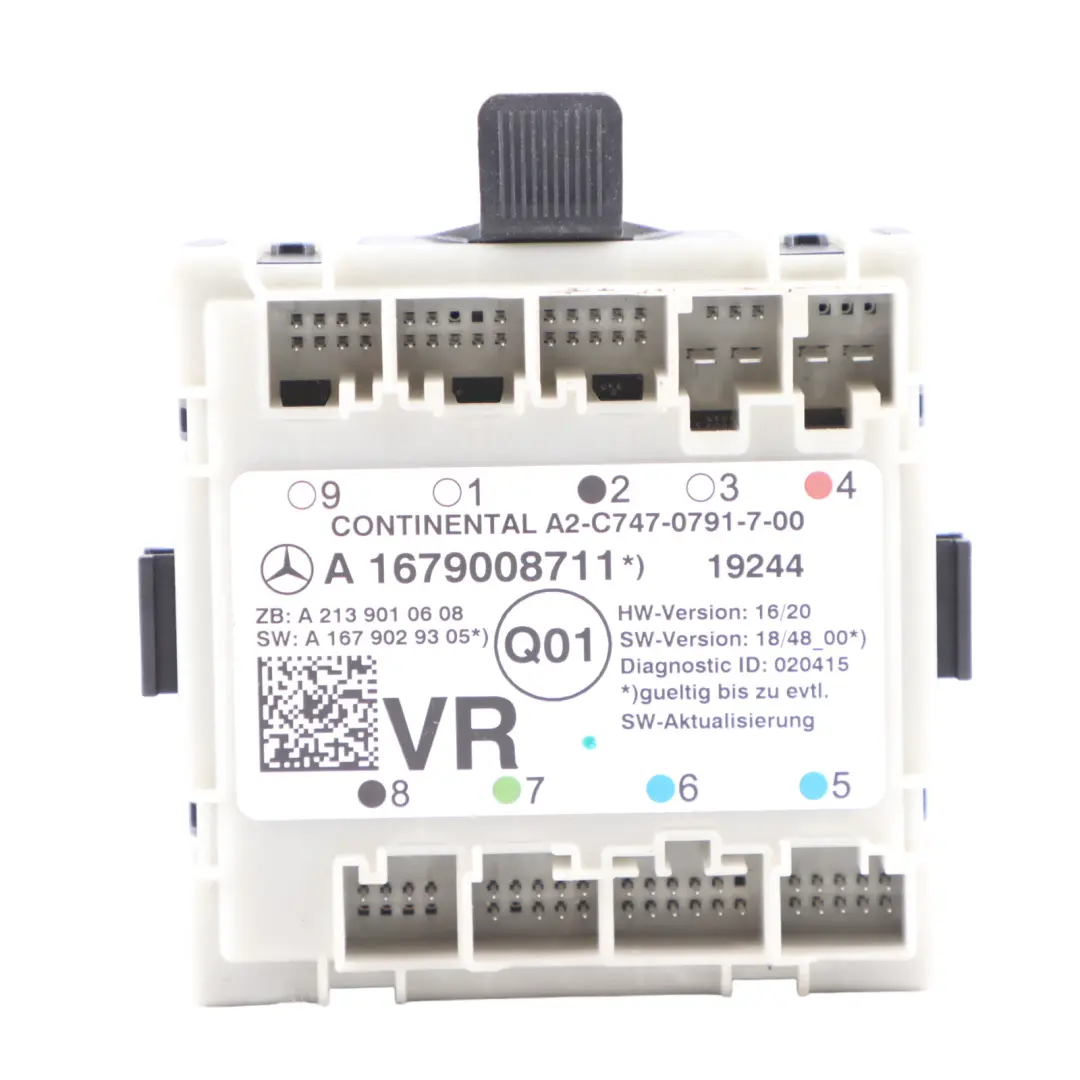 Módulo Puerta Delantera Derecha Unidad De Control ECU para Mercedes W205 con número de pieza A1679008711 Mercedes W205 Módulo Puerta Delantera Derecha Unidad De Control ECU - SKU A1679008711 - Número de pieza A1679008711
