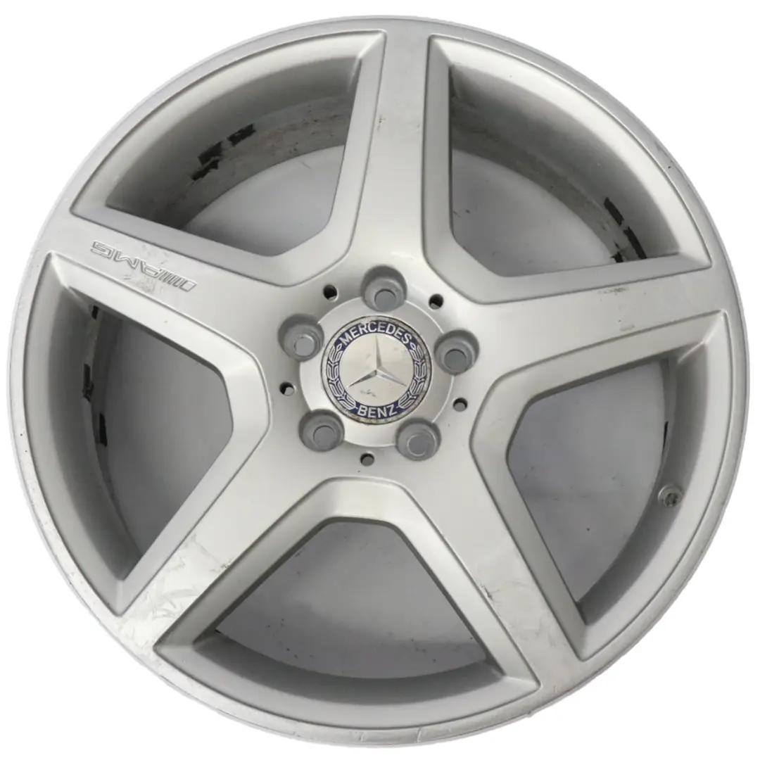 Alloy Wheel Rim 18" ET:49 7J to Mercedes W245 AMG Silver with Part number A1694011602 Mercedes W245 AMG Silver Alloy Wheel Rim 18" ET:49 7J - SKU A1694011602-4 - Part number A1694011602