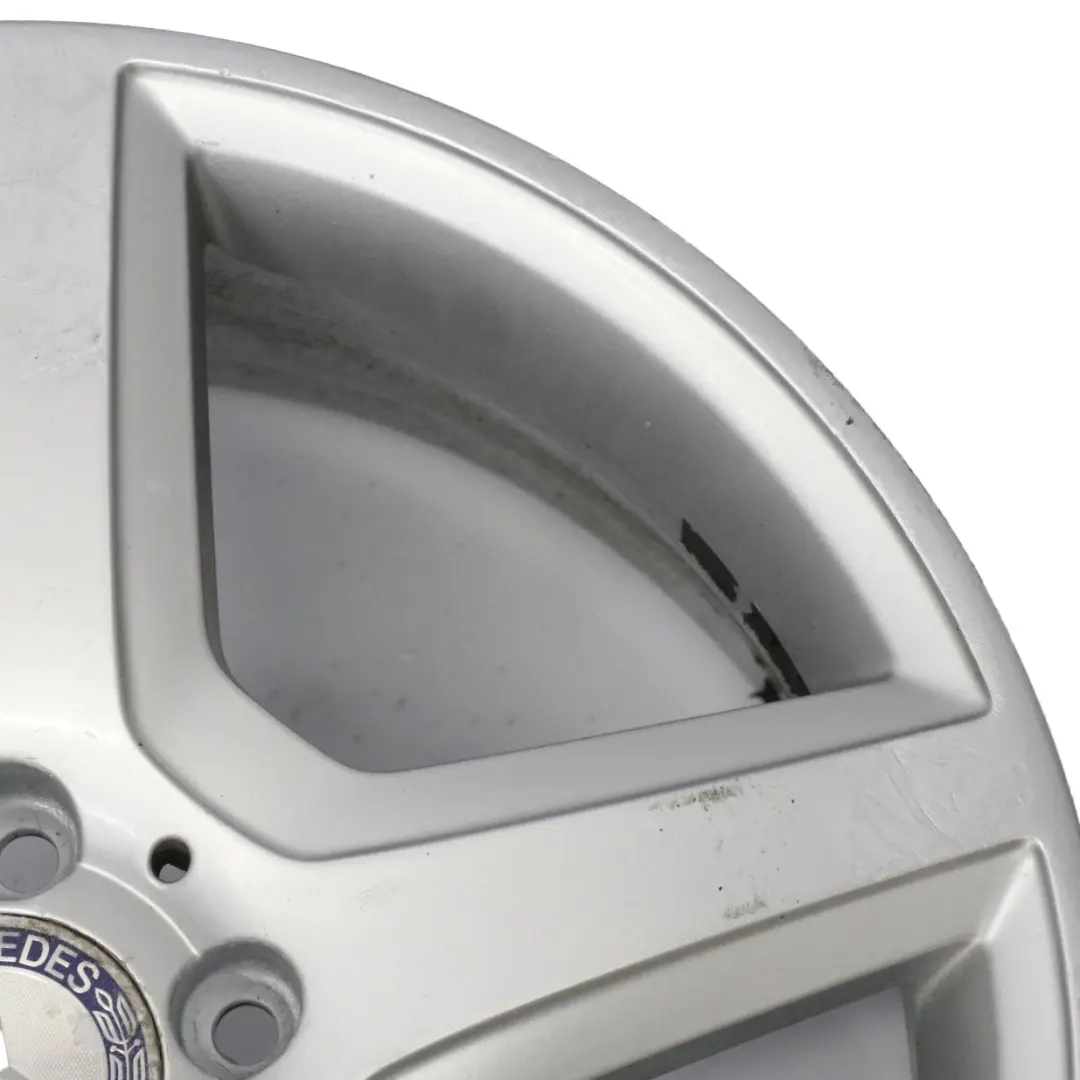 Alloy Wheel Rim 18" ET:49 7J to Mercedes W245 AMG Silver with Part number A1694011602 Mercedes W245 AMG Silver Alloy Wheel Rim 18" ET:49 7J - SKU A1694011602-4 - Part number A1694011602