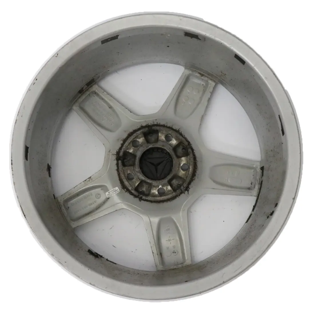 Alloy Wheel Rim 18" ET:49 7J to Mercedes W245 AMG Silver with Part number A1694011602 Mercedes W245 AMG Silver Alloy Wheel Rim 18" ET:49 7J - SKU A1694011602-4 - Part number A1694011602