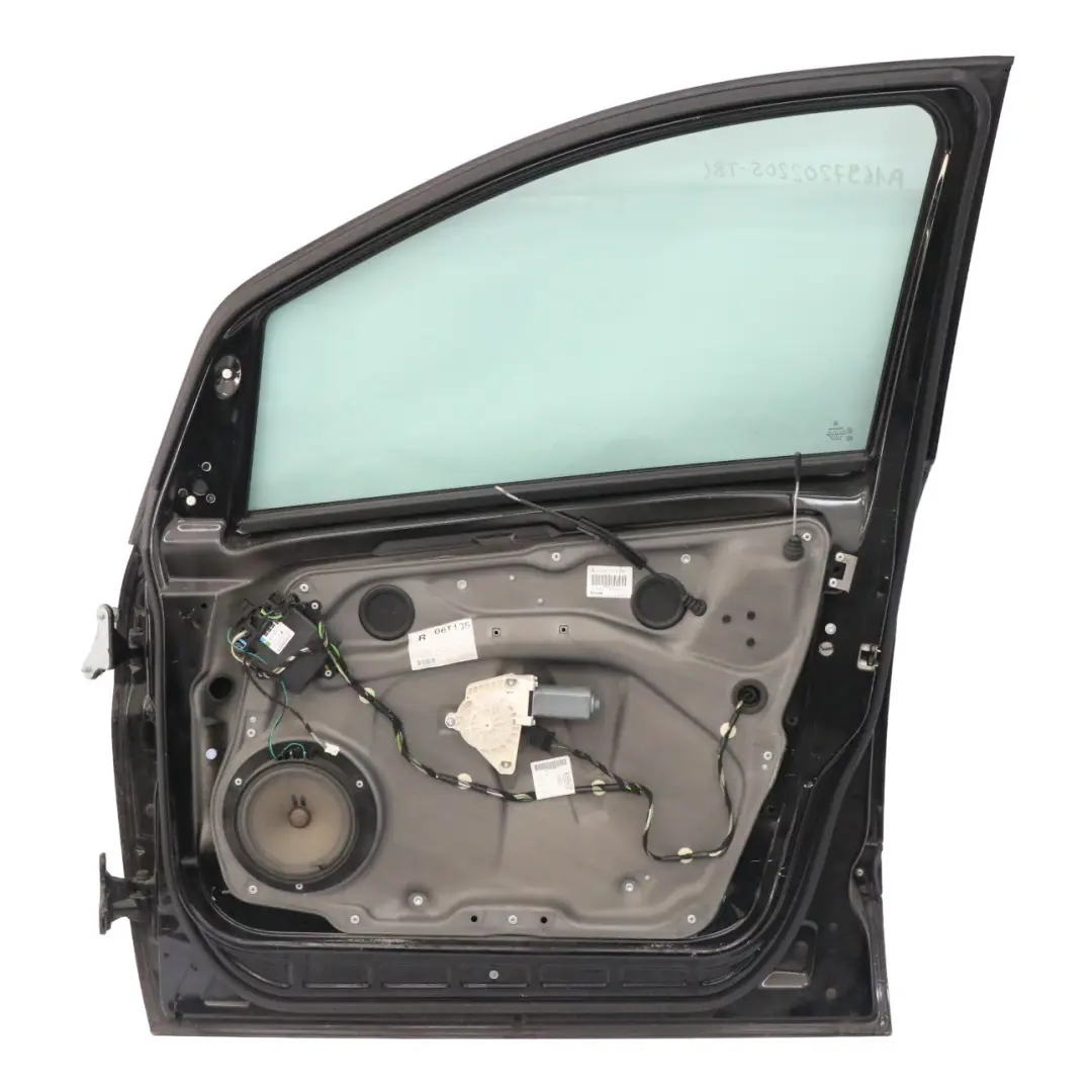 Tür vorne rechts Tropical Black Metallic - 160 für Mercedes W169 mit Teilenummer A1697202205 Mercedes W169 Tür vorne rechts Tropical Black Metallic - 160 - SKU A1697202205-TBL - Teilenummer A1697202205