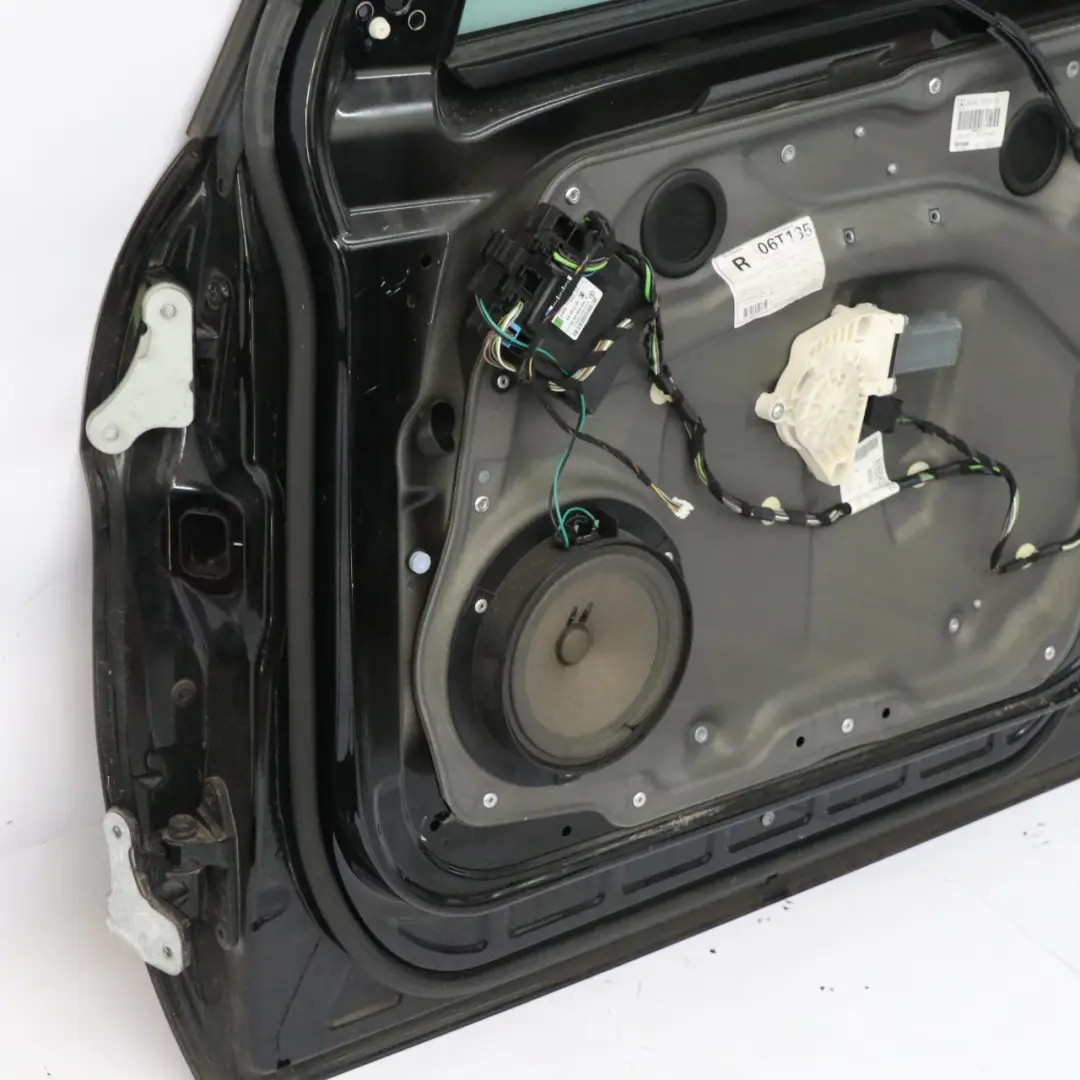 Door Front Right O/S Tropical Black Metallic - 160 to Mercedes W169 with Part number A1697202205 Mercedes W169 Door Front Right O/S Tropical Black Metallic - 160 - SKU A1697202205-TBL - Part number A1697202205