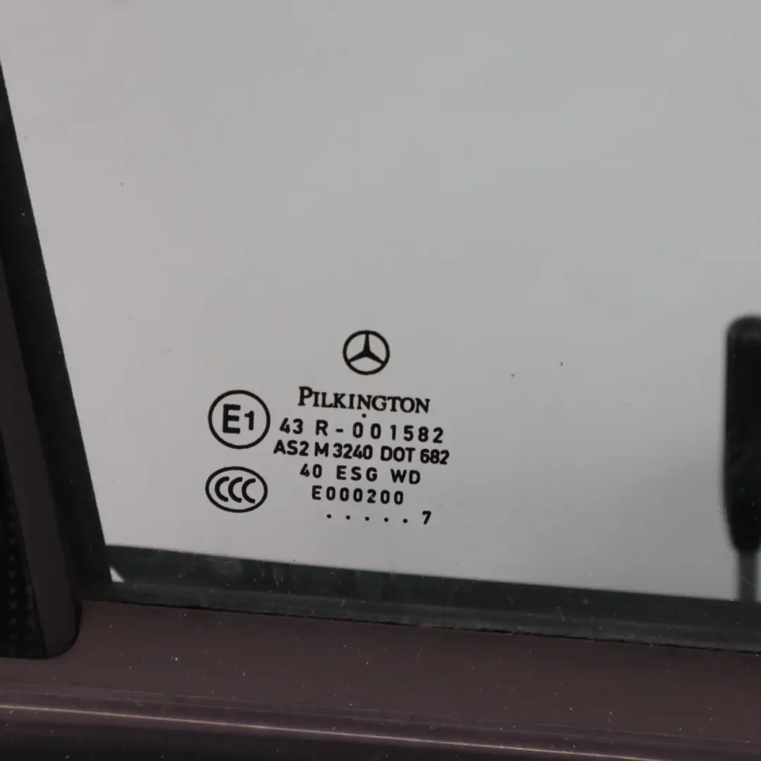 Mercedes W169 Puerta Delantera Derecha Negro Tropical Metalizado - 160 - SKU A1697202205-TBL - Número de pieza A1697202205