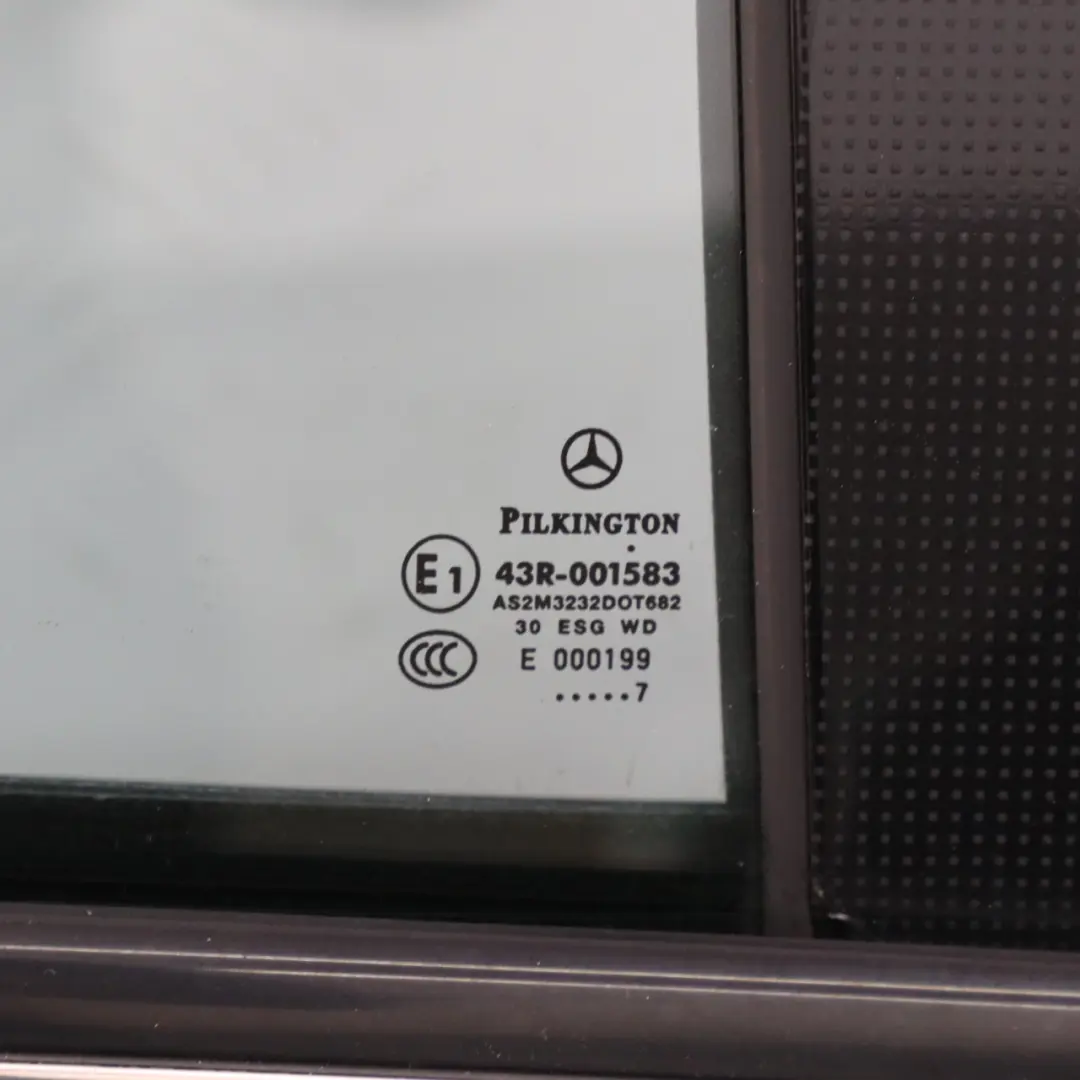 Mercedes W169 Tür hinten rechts Tropical Black Metallic - 160 - SKU A1697302005-TBL - Teilenummer A1697302005