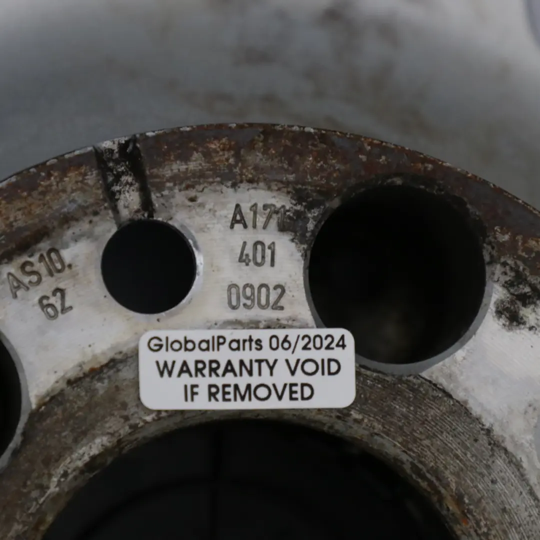 Alloy Wheel Rim 16" 7J ET:34 7-Hole to Mercedes R171 Silver with Part number A1714010902 Mercedes R171 Silver Alloy Wheel Rim 16" 7J ET:34 7-Hole - SKU A1714010902-4 - Part number A1714010902