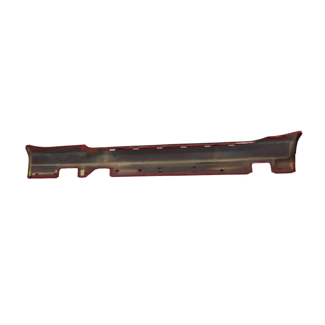 Mercedes R171 Door Sill Side Cover Skirt Right O/S Feueropal Fire Opal Red - 590 - SKU A1716980254-FUP - Part number A1716980254
