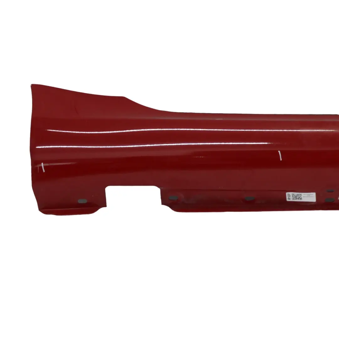 Door Sill Side Cover Skirt Right O/S Feueropal Fire Opal Red - 590 to Mercedes R171 with Part number A1716980254 Mercedes R171 Door Sill Side Cover Skirt Right O/S Feueropal Fire Opal Red - 590 - SKU A1716980254-FUP - Part number A1716980254