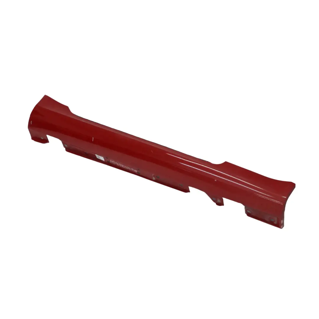 Door Sill Side Cover Skirt Right O/S Feueropal Fire Opal Red - 590 to Mercedes R171 with Part number A1716980254 Mercedes R171 Door Sill Side Cover Skirt Right O/S Feueropal Fire Opal Red - 590 - SKU A1716980254-FUP - Part number A1716980254