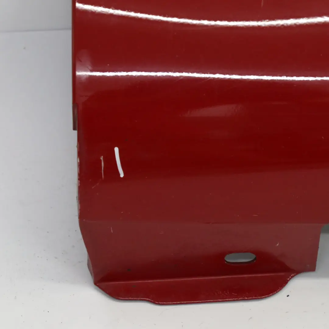 Mercedes R171 Door Sill Side Cover Skirt Right O/S Feueropal Fire Opal Red - 590 - SKU A1716980254-FUP - Part number A1716980254
