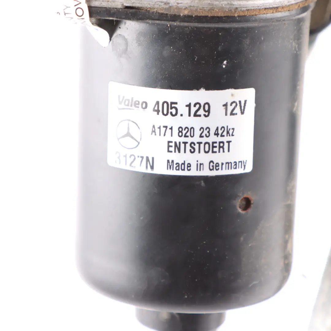 Mercedes SLK R171 Roadster Windscreen Wiper Motor Mechanism Linkage - SKU RHD-A1718200242 - Part number A1718200242