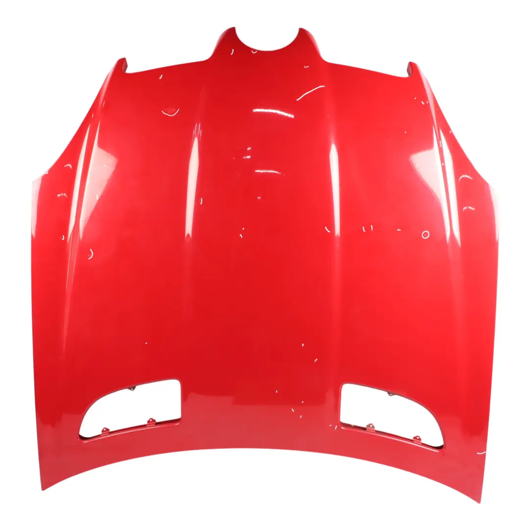 Hood Bonnet Trim Panel Engine Cover Fire Opal Red - 590 to Mercedes SLK R171 with Part number A1718800057 Mercedes SLK R171 Hood Bonnet Trim Panel Engine Cover Fire Opal Red - 590 - SKU A1718800057-FUP - Part number A1718800057