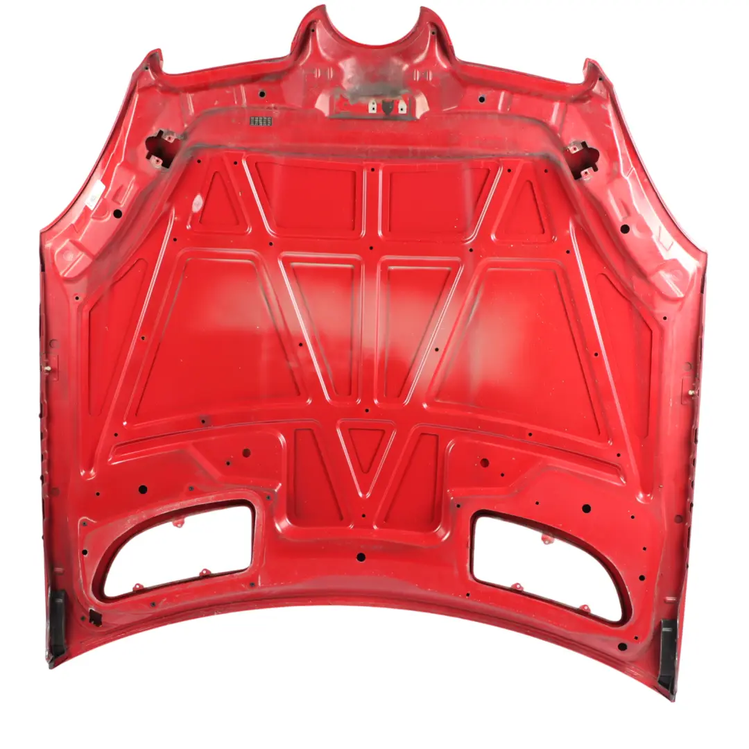 Mercedes SLK R171 Hood Bonnet Trim Panel Engine Cover Fire Opal Red - 590 - SKU A1718800057-FUP - Part number A1718800057