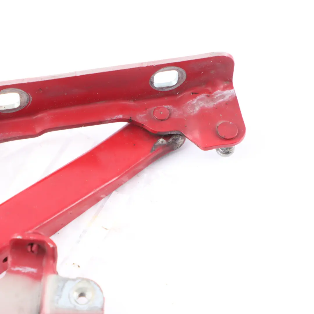 Hood Bonnet Hinge Front Left N/S Fire Opal Red - 590 to Mercedes R171 with Part number A1718800128 Mercedes R171 Hood Bonnet Hinge Front Left N/S Fire Opal Red - 590 - SKU A1718800128-FUP - Part number A1718800128