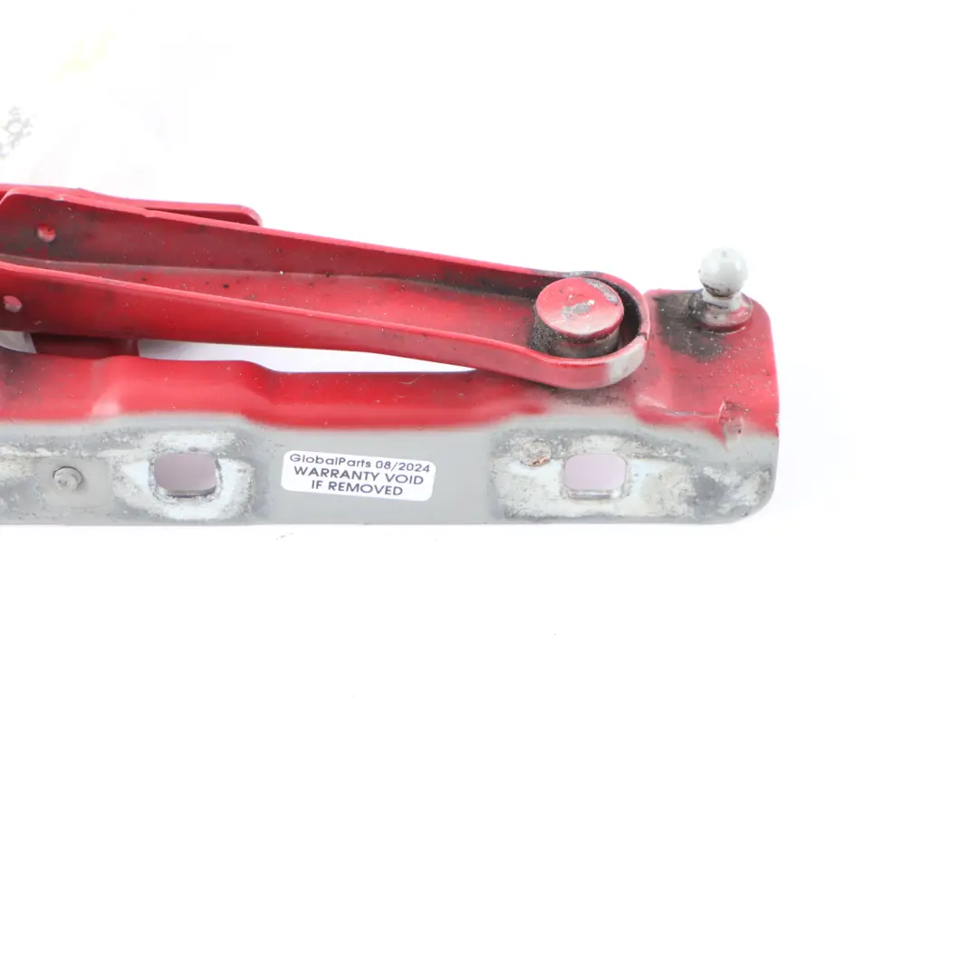 Hood Bonnet Hinge Front Left N/S Fire Opal Red - 590 to Mercedes R171 with Part number A1718800128 Mercedes R171 Hood Bonnet Hinge Front Left N/S Fire Opal Red - 590 - SKU A1718800128-FUP - Part number A1718800128