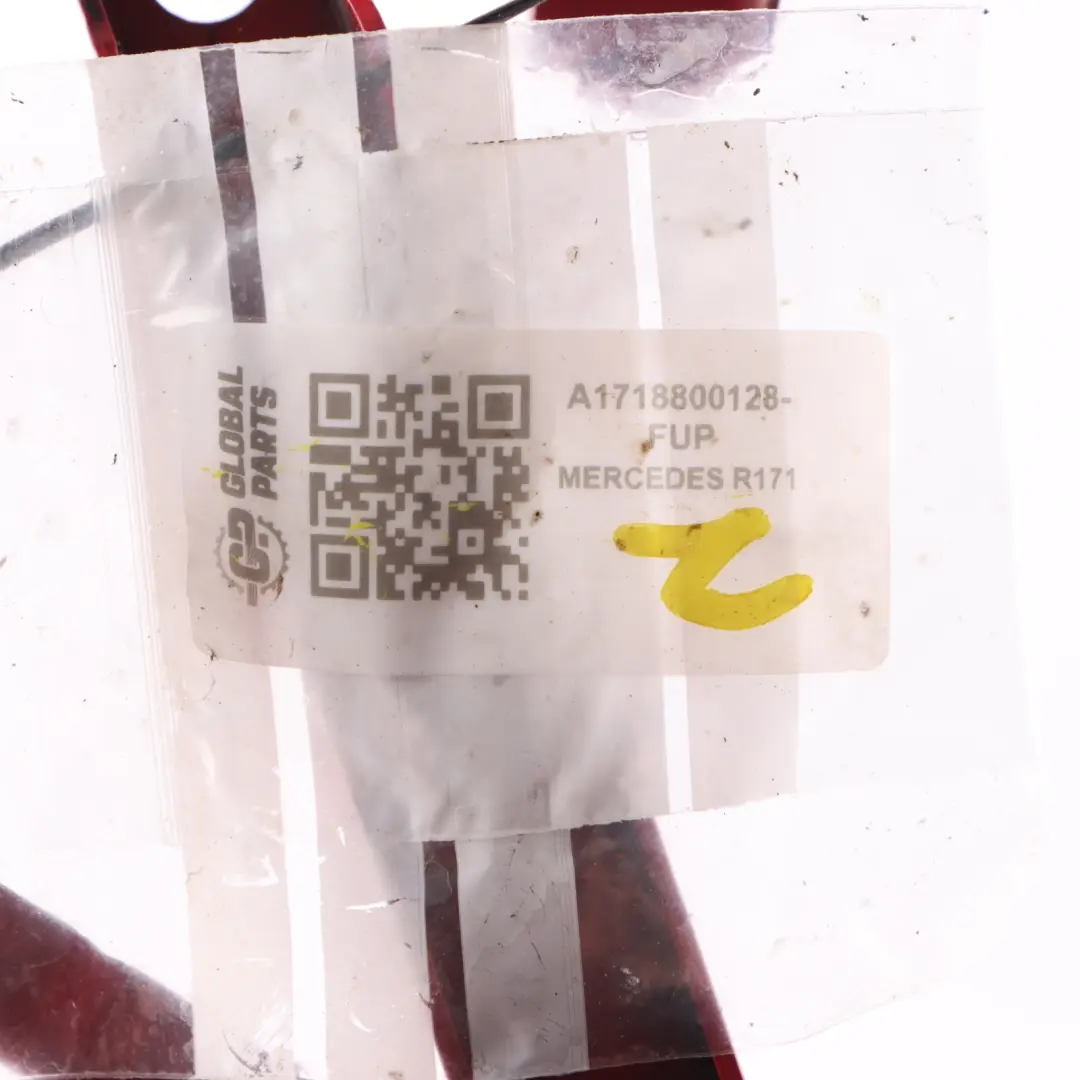 Hood Bonnet Hinge Front Left N/S Fire Opal Red - 590 to Mercedes R171 with Part number A1718800128 Mercedes R171 Hood Bonnet Hinge Front Left N/S Fire Opal Red - 590 - SKU A1718800128-FUP - Part number A1718800128