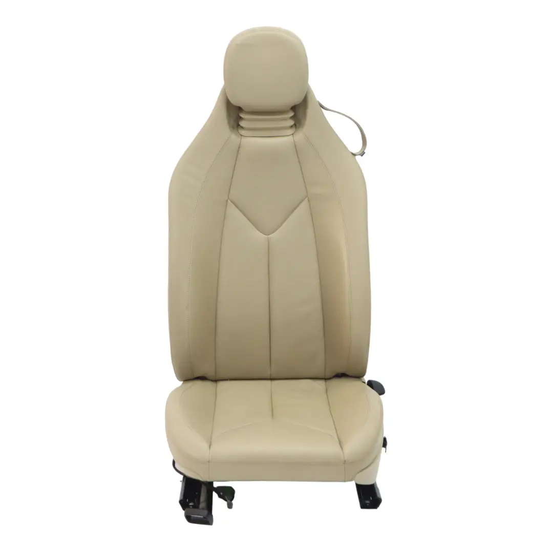 Siège avant Mercedes R171 gauche Chauffant Cuir Nappa Semi-Aniline Beige pour à propos du numéro de pièce A1719103347 Siège avant Mercedes R171 gauche Chauffant Cuir Nappa Semi-Aniline Beige - SKU A1719103347-6 - Numéro de pièce A1719103347