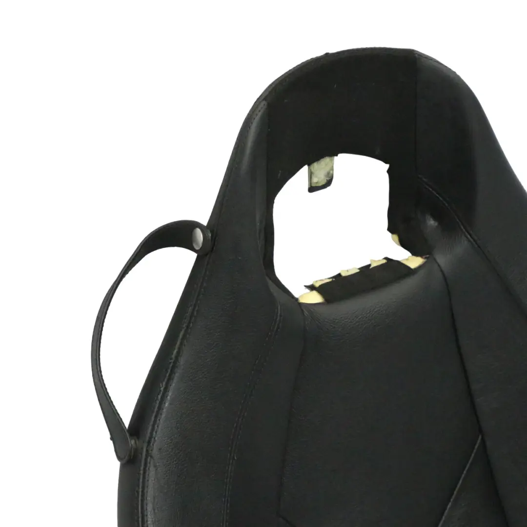 Backrest Front Right O/S Heated Electric Leather Nappa Black to Mercedes R171 Seat with Part number A1719107201 Mercedes R171 Seat Backrest Front Right O/S Heated Electric Leather Nappa Black - SKU A1719107201 - Part number A1719107201