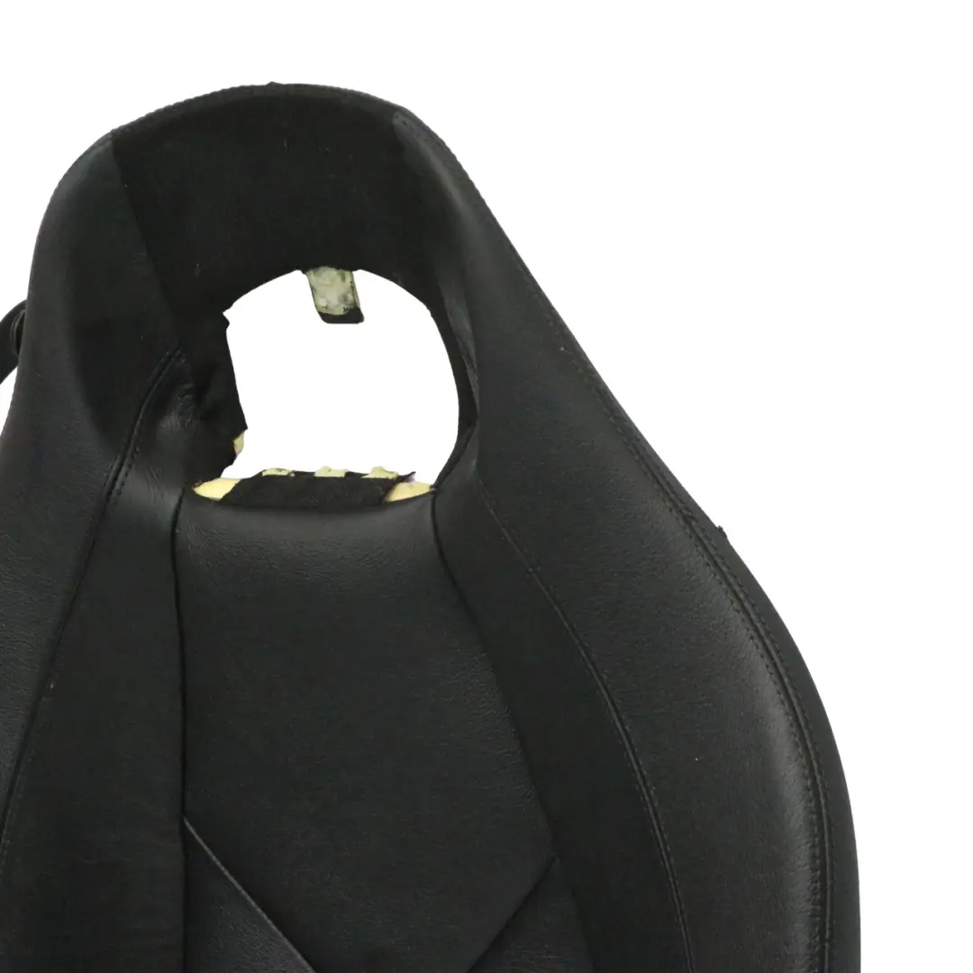Mercedes R171 Asiento Respaldo Delantero Derecho Calefactable Cuero Nappa Negro - SKU A1719107201 - Número de pieza A1719107201
