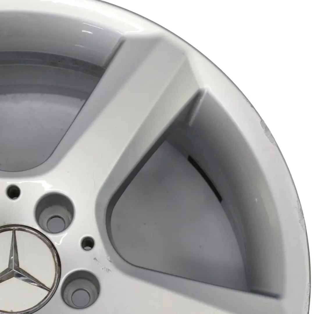 Alloy Wheel Rim 17" 7,5J ET:42 5 Spoke to Mercedes R172 Silver with Part number A1724013602 Mercedes R172 Silver Alloy Wheel Rim 17" 7,5J ET:42 5 Spoke - SKU A1724013602-2 - Part number A1724013602