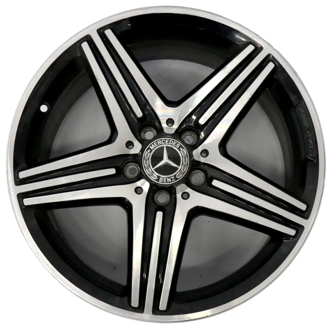 Mercedes W176 AMG Cerchio in lega 18" 5 doppie razze ET:48 8J - SKU A1764010402-5 - Numero di parte A1764010402