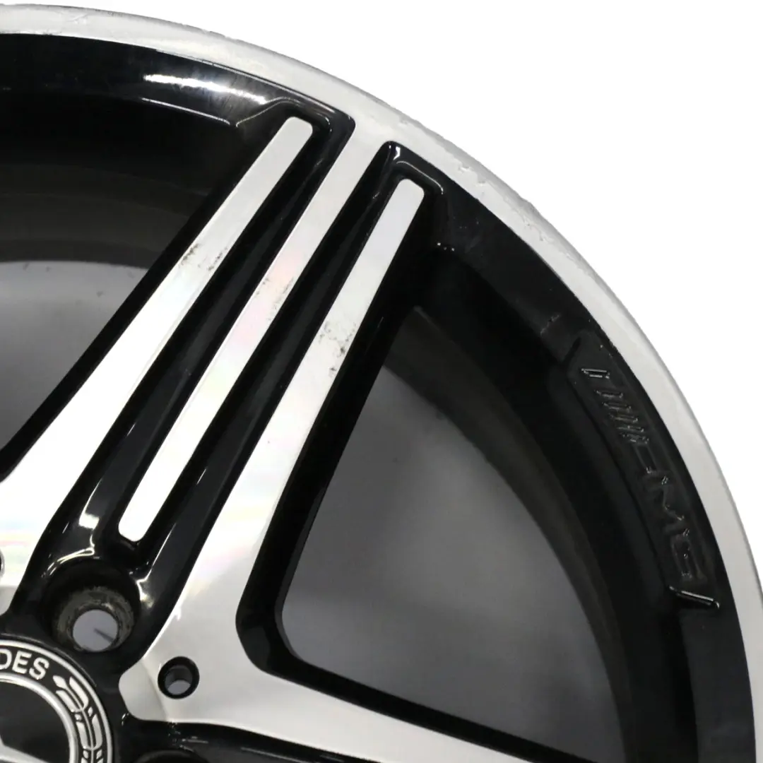 Mercedes W176 AMG Wheel Alloy Rim 18" 5 Double Spoke ET:48 8J - SKU A1764010402-5 - Part number A1764010402