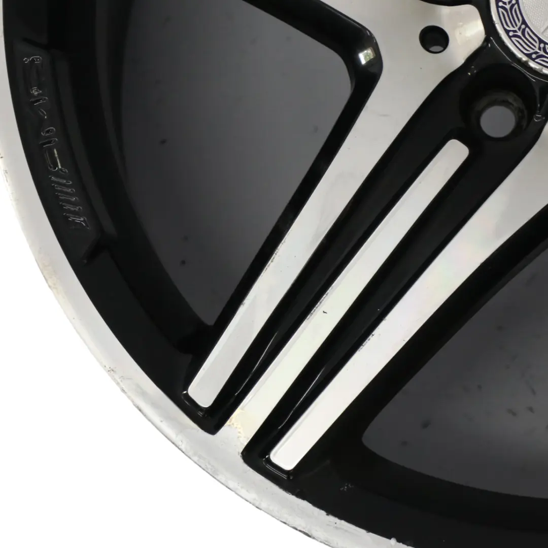 Alloy Rim 18" 5 Double Spoke ET:48 8J to Mercedes W176 AMG Wheel with Part number A1764010402 Mercedes W176 AMG Wheel Alloy Rim 18" 5 Double Spoke ET:48 8J - SKU A1764010402-7 - Part number A1764010402