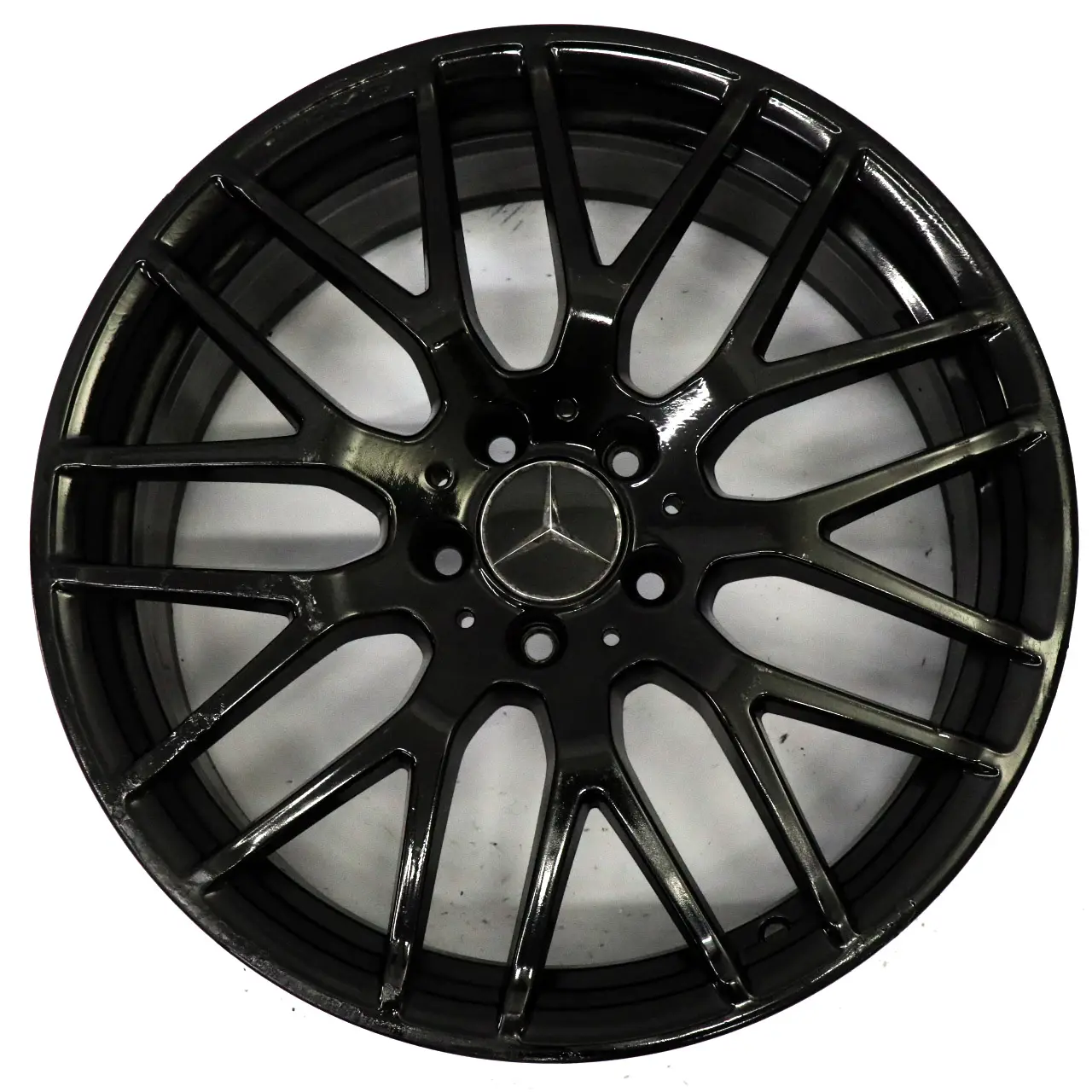 Mercedes C117 W176 Cerchio in lega nero 19" 9 doppie razze ET:48 8J A1764010900