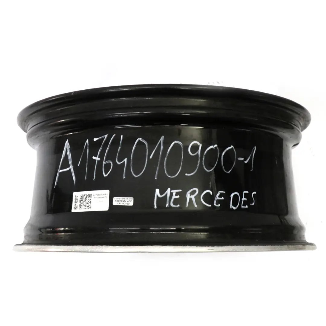Cerchio in lega nero 19" 9 doppie razze ET:48 8J per Mercedes C117 W176 con numero di parte A1764010900 Mercedes C117 W176 Cerchio in lega nero 19" 9 doppie razze ET:48 8J - SKU A1764010900-1 - Numero di parte A1764010900