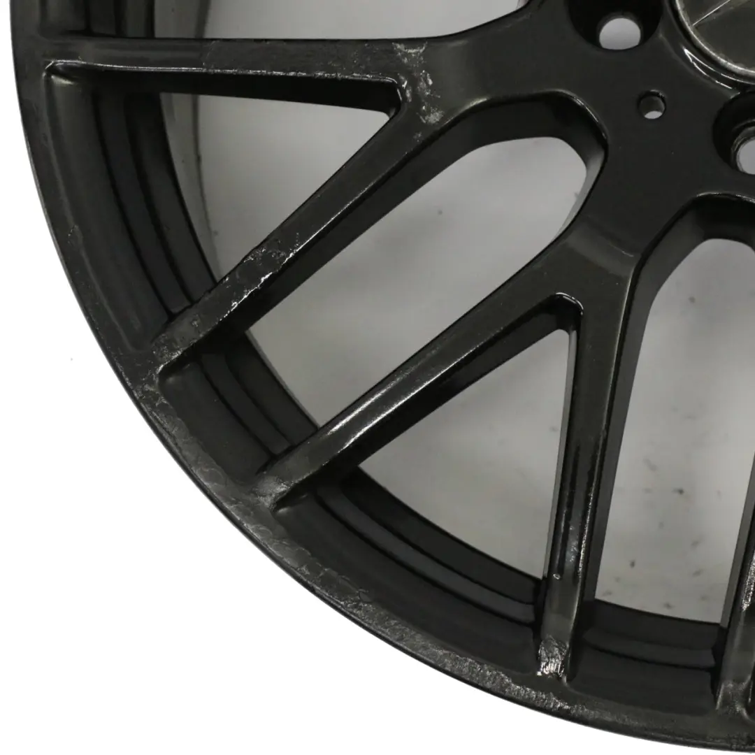Mercedes C117 W176 Black Alloy Wheel Rim 19" 9 Double Spoke ET:48 8J - SKU A1764010900-1 - Part number A1764010900