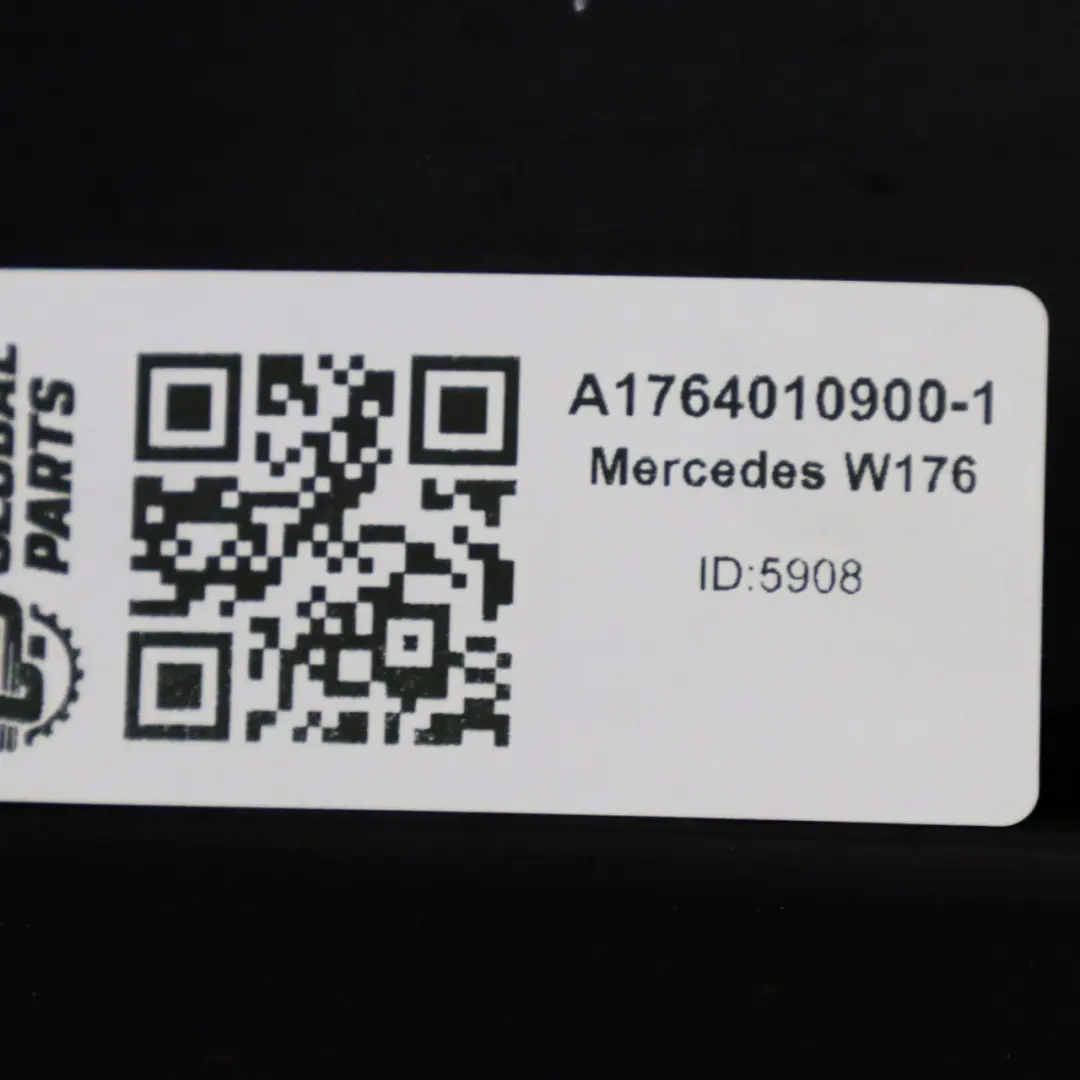 Mercedes C117 W176 Jante alliage noire 19" 9 Double Spoke ET:48 8J - SKU A1764010900-1 - Numéro de pièce A1764010900