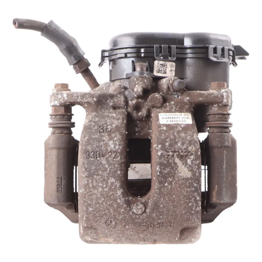 Brake Caliper Rear Right O/S Brake Unit to Mercedes X156 W176 AMG with Part number A1764230281 Mercedes X156 W176 AMG Brake Caliper Rear Right O/S Brake Unit - SKU A1764230281 - Part number A1764230281