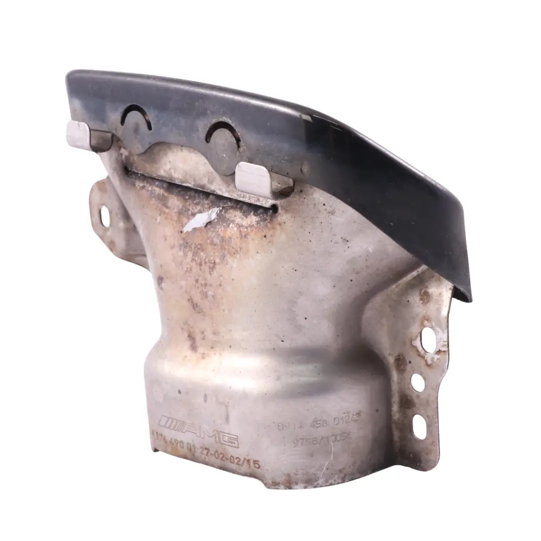 Terminale scarico posteriore sinistro per Mercedes W176 con numero di parte A1764900127 Mercedes W176 Terminale scarico posteriore sinistro - SKU A1764900127 - Numero di parte A1764900127