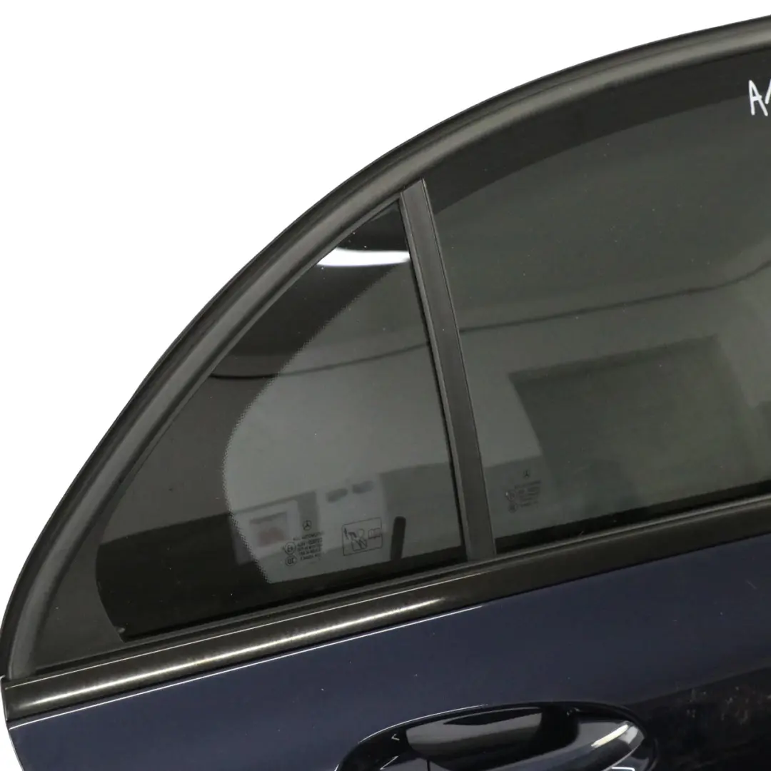 Mercedes W176 Door Rear Right O/S A-Class Cavansite Blue Metallic - 890 - SKU A1767300205-CVB - Part number A1767300105