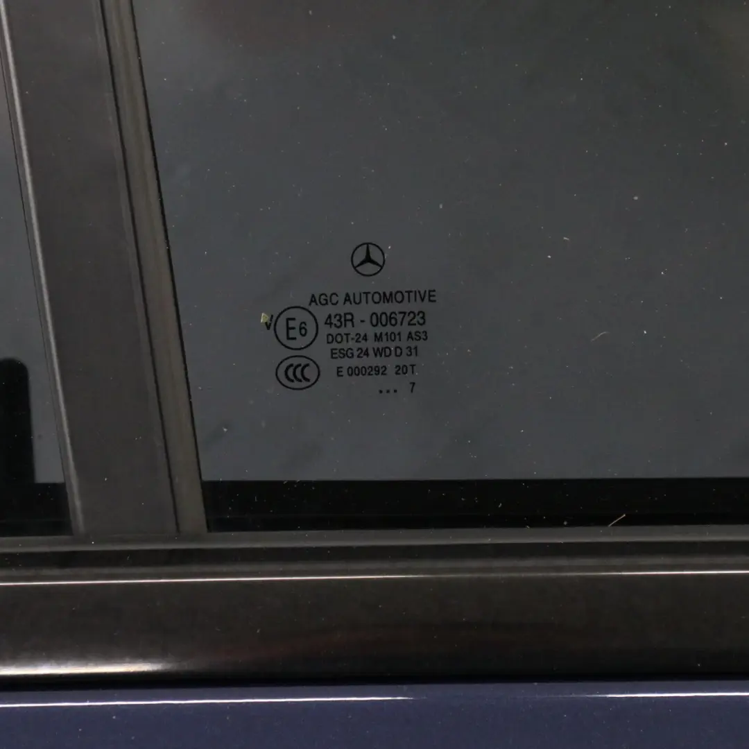 Mercedes W176 Drzwi Prawe Tylne Cavansite Blue Niebieski Metallic - 890 - SKU A1767300205-CVB - Numer Części A1767300105