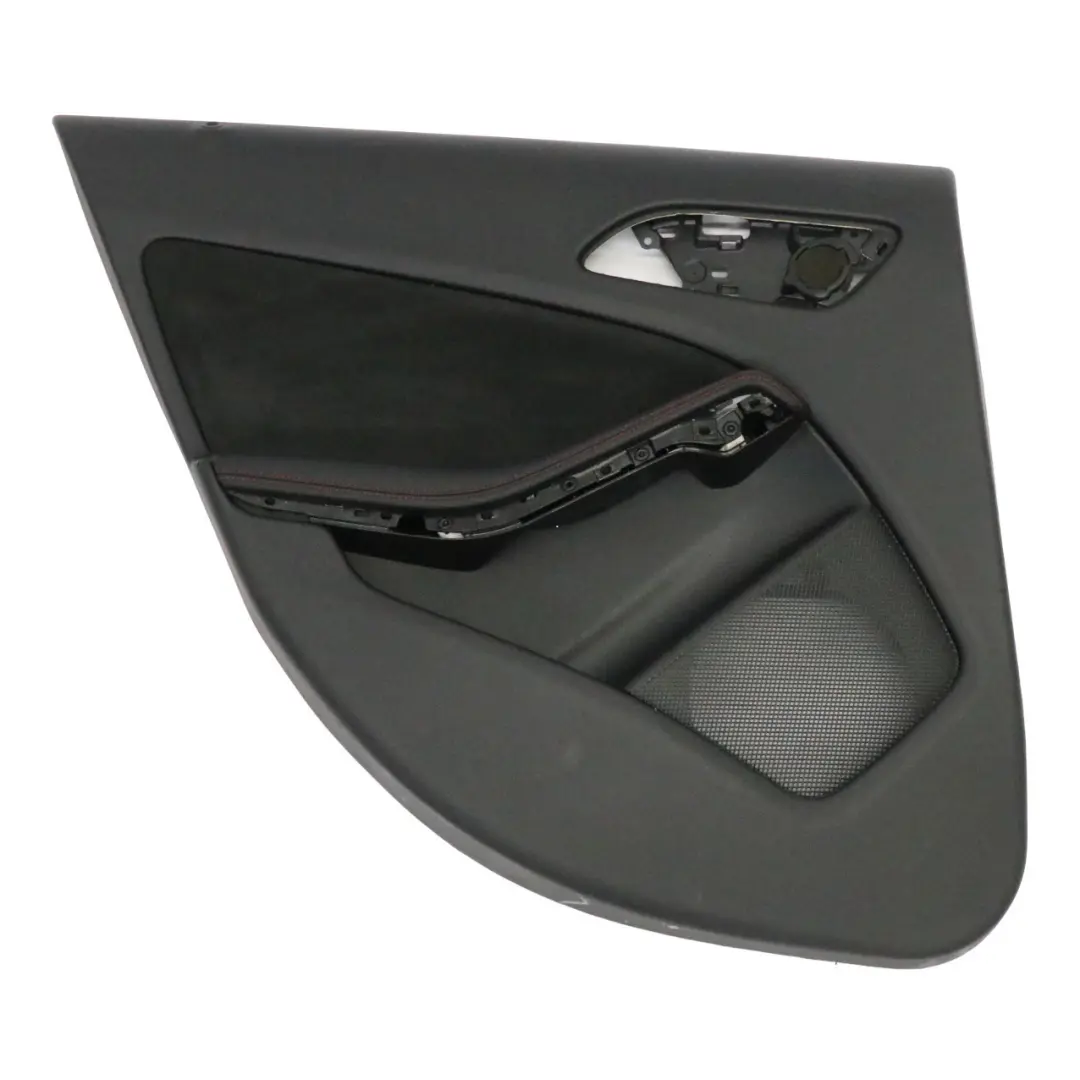 Rivestimento scheda della porta posteriore sinistra finta pelle per Mercedes W176 con numero di parte A1767303500 Mercedes W176 Rivestimento scheda della porta posteriore sinistra finta pelle - SKU A1767303500-1 - Numero di parte A1767303500