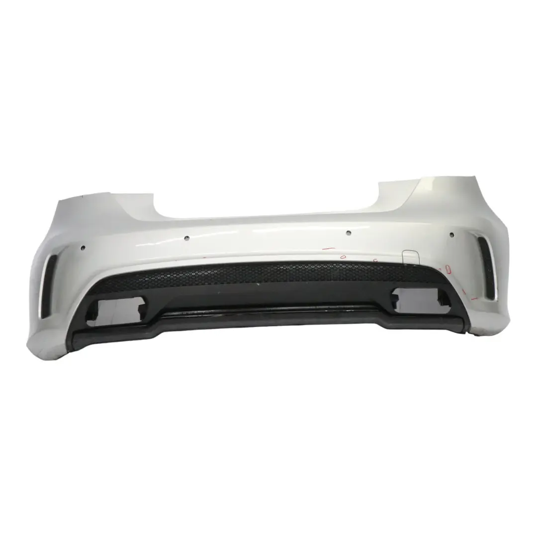 Mercedes W176 Bumper Rear Trim Panel AMG Polar Silver Metallic - 761 - SKU A1768805840-PLS1 - Part number A1768805840