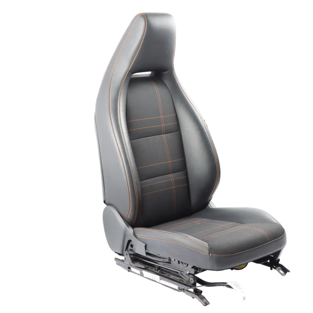 Mercedes W176 Asiento Delantero Sport Izquierdo Cuero Tela Negro Artico - SKU A1769108301-3 - Número de pieza A1769108301