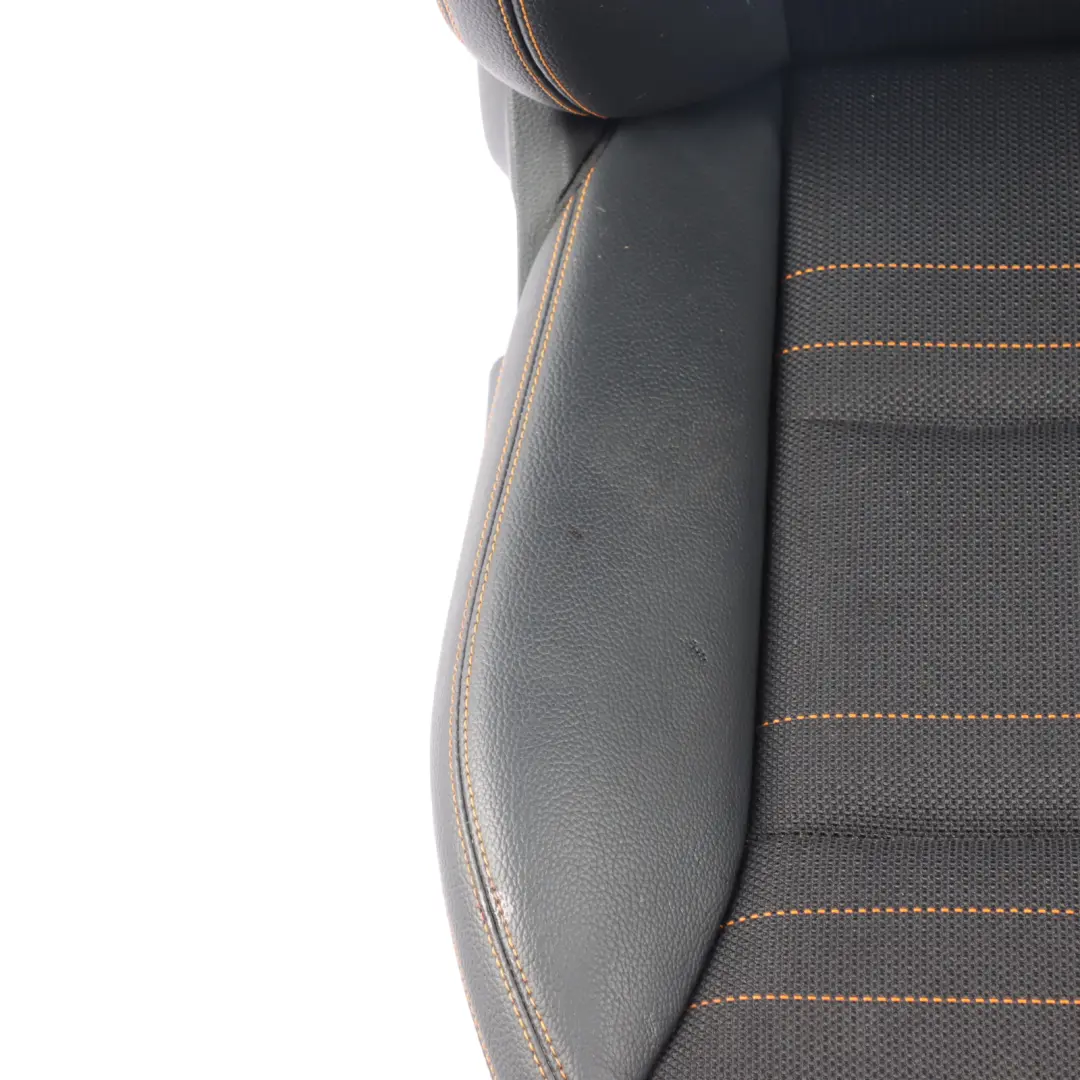 Mercedes W176 Front Seat Sport Left N/S Leather / Cloth Fabric Black Artico - SKU A1769108301-3 - Part number A1769108301